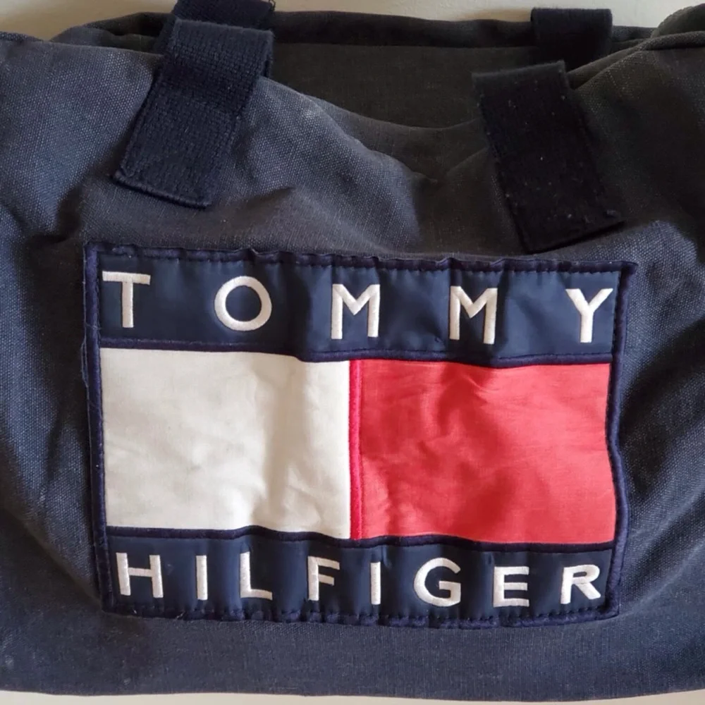Vintage 90’s Tommy Hilfiger Duffle Bag Big Flag